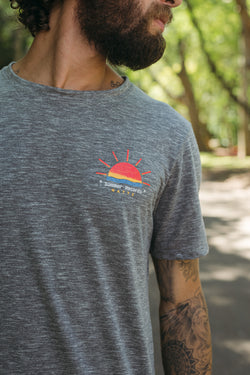 Camiseta Longline Summer Records Sun
